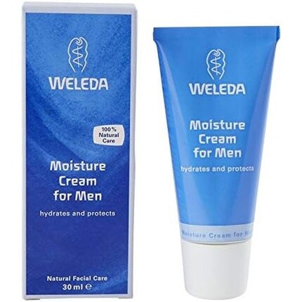 

Bio For Men увлажняющий крем для сухой и чувствительной кожи 30мл, Weleda, Синий, Bio For Men увлажняющий крем для сухой и чувствительной кожи 30мл, Weleda