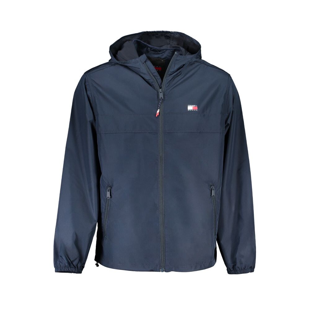 

Синяя куртка из полиэстера Tommy Hilfiger