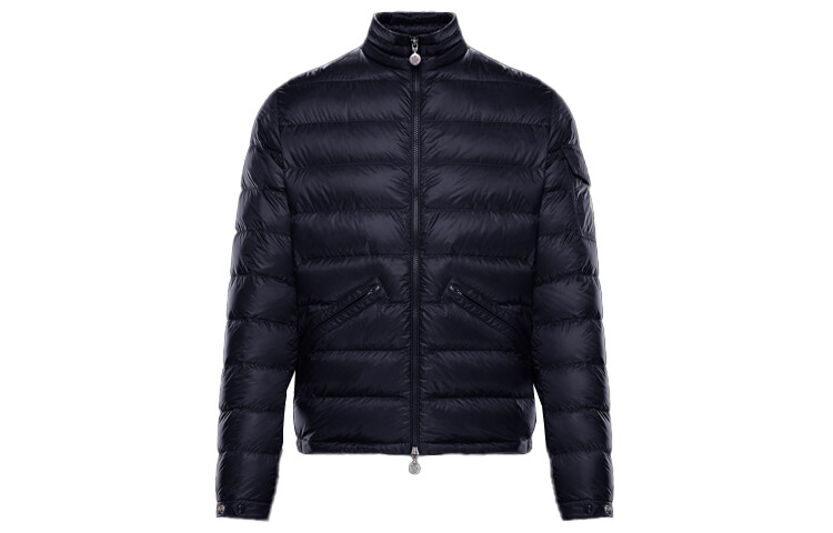 

Пуховик мужской темно-синий Moncler