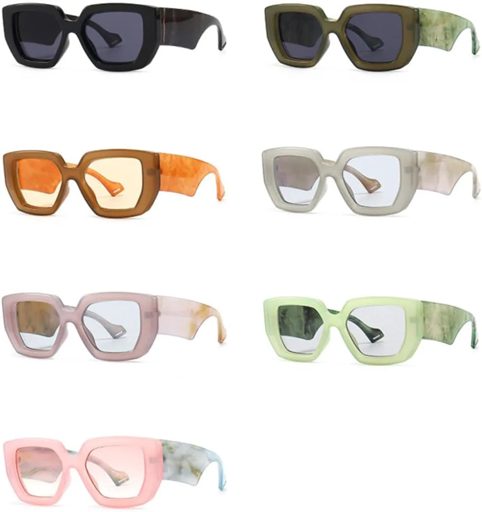 

Солнцезащитные очки с защитой UV400 | Маленькая оправа, цветные линзы | Для женщин и мужчин, для занятий спортом на открытом воздухе и вождения DSVIGF, Orange