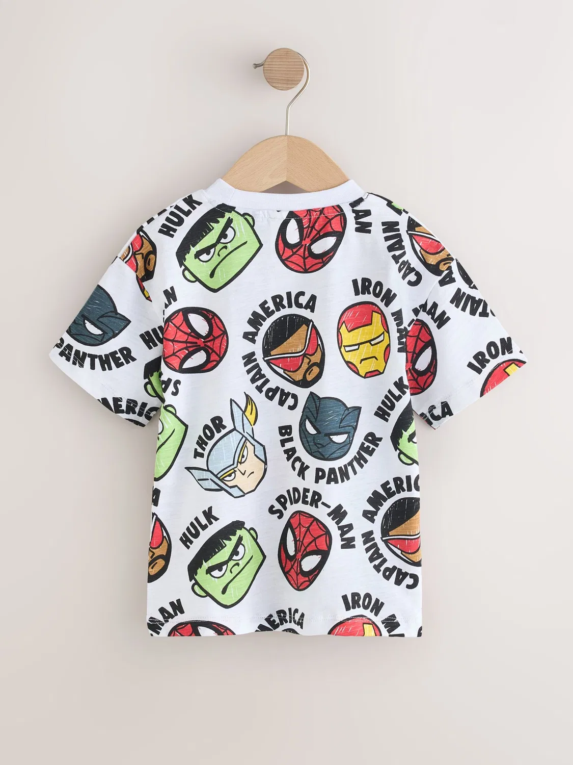 Футболка 'Marvel' Next, White — фото 3