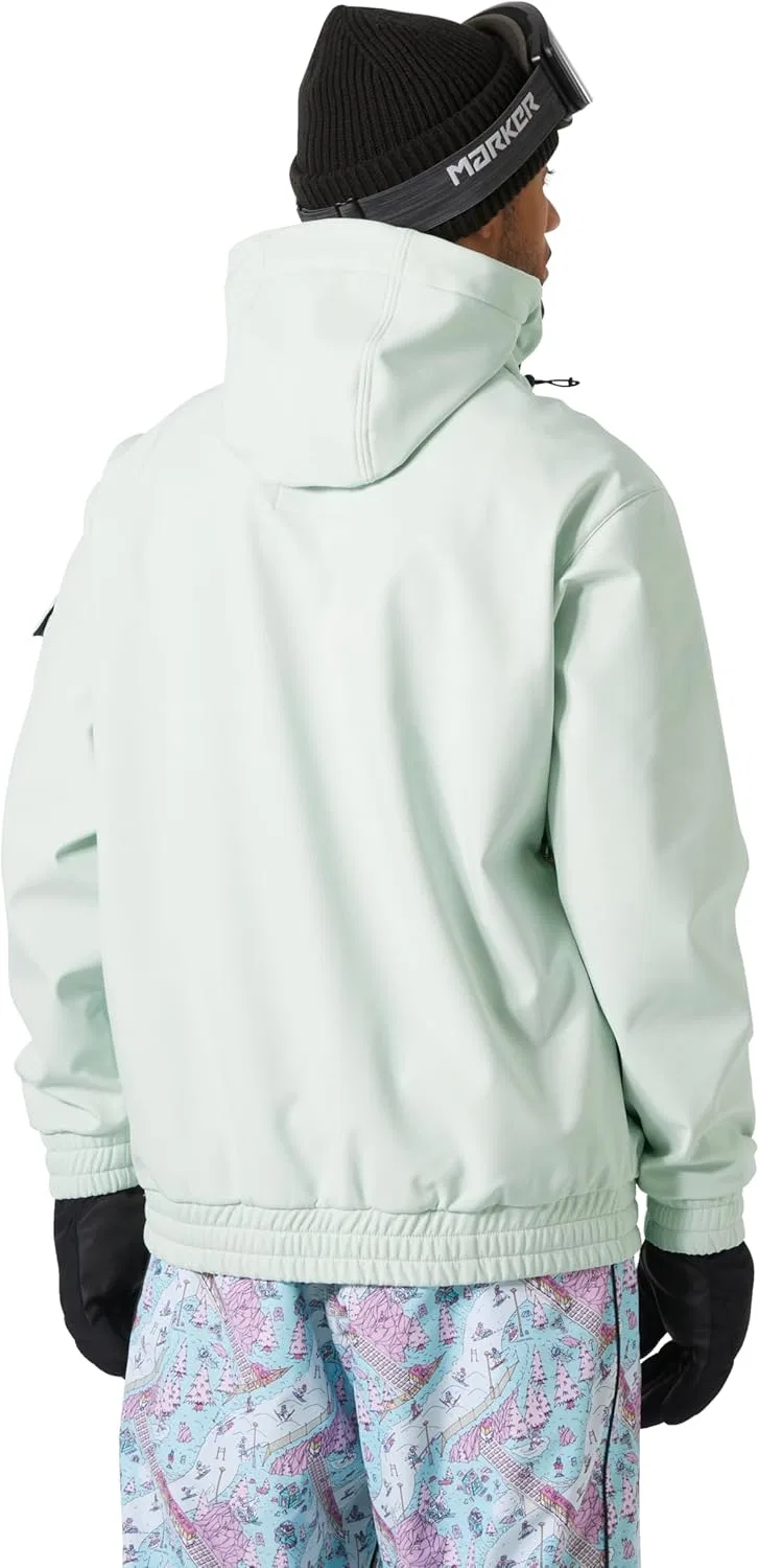 Helly Hansen Толстовка Helly-Hansen Ullr D Ridable Hoodie унисекс, спортивная толстовка, легкая, дышащая, одежда для активного отдыха, 403 Seafoam — фото 4