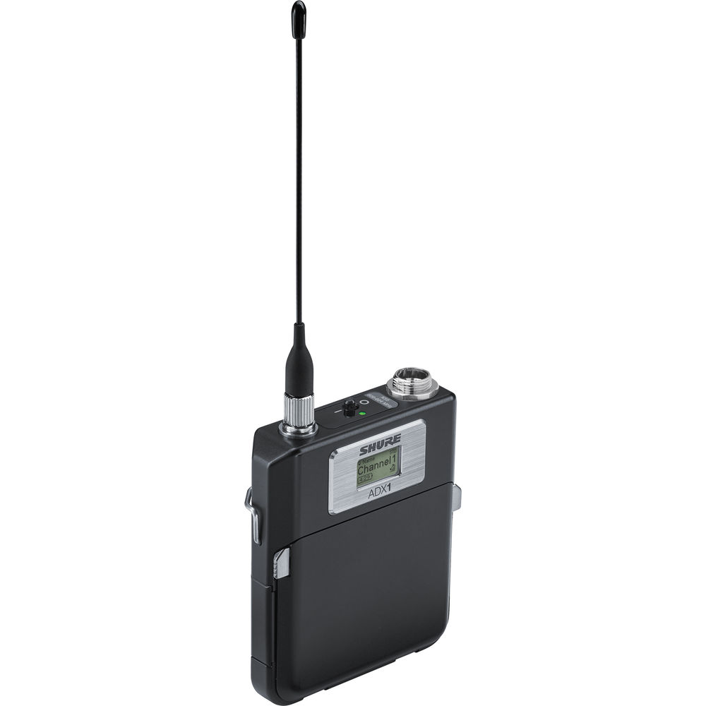 

Беспроводной передатчик Shure ADX1 Digital Wireless Bodypack Transmitter ADX1-G57