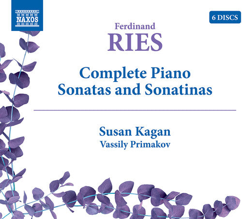 

CD диск Ries / Kagan, Susan / Primakov, Vassily: Complete Piano Sonatas & Sonatinas