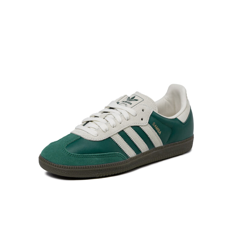 Кроссовки samba og Adidas, зеленый — фото 4