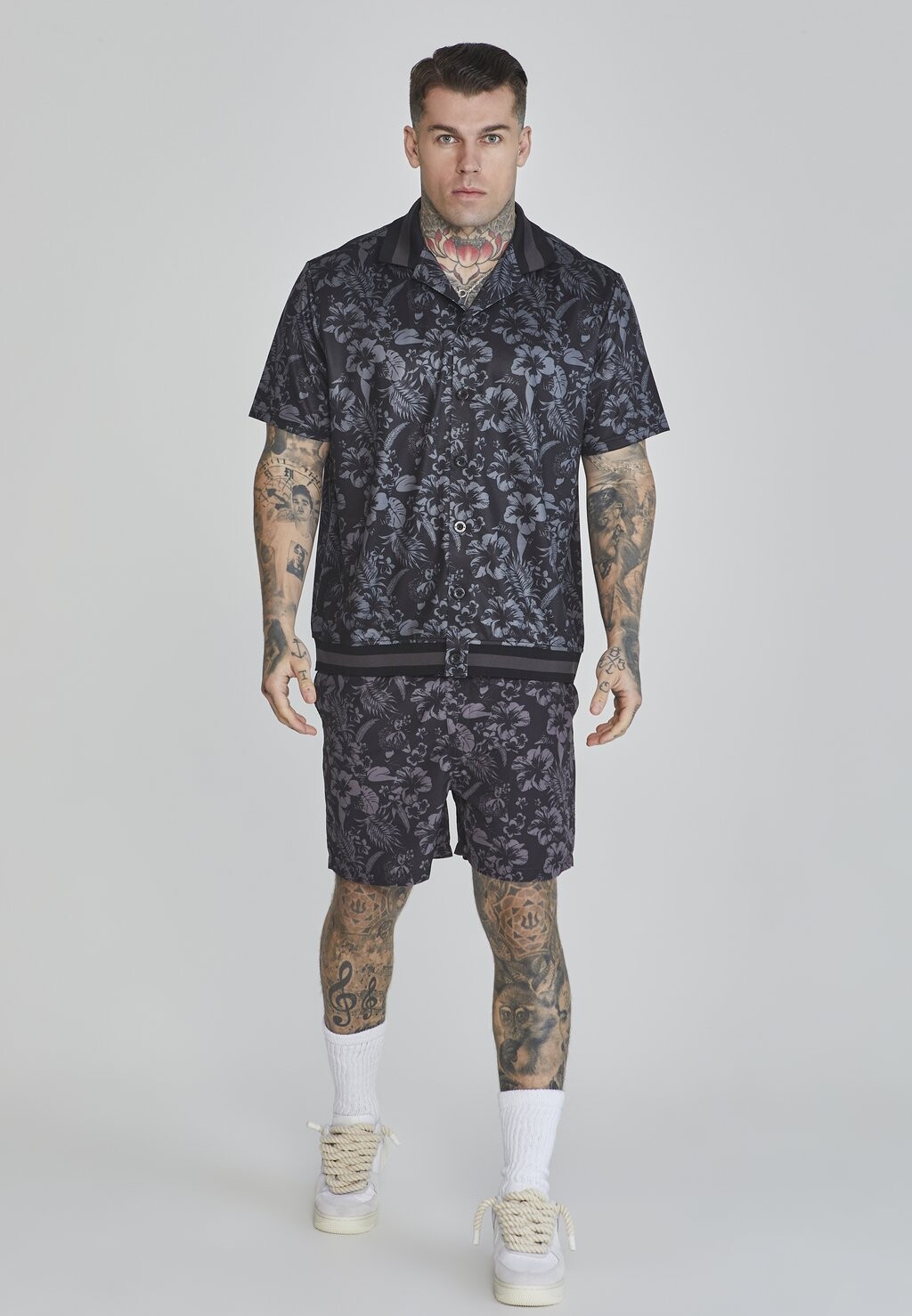 

Рубашка Bowling SIKSILK, черная