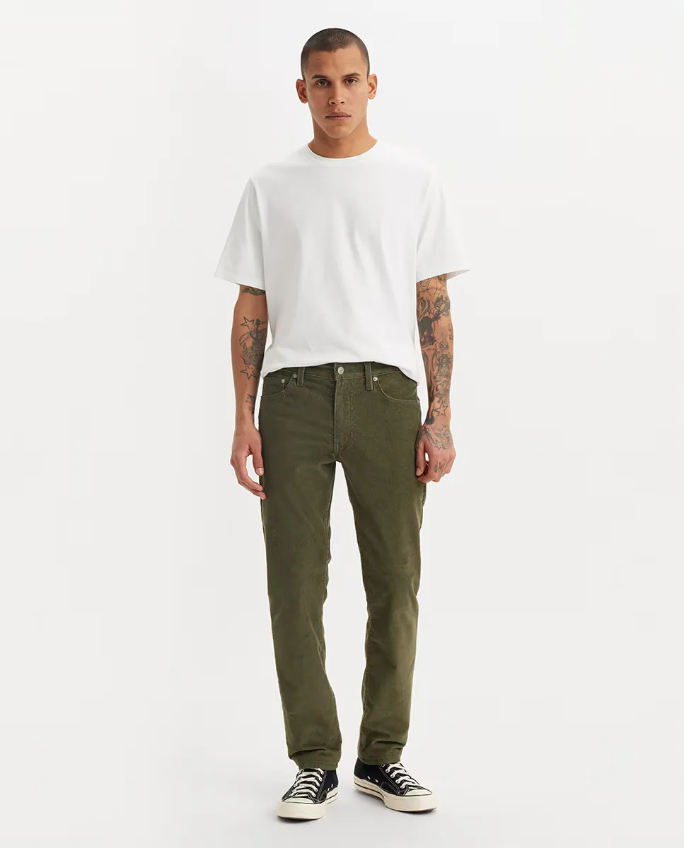 

Мужские вельветовые брюки 511 Slim Levi's, темно-зеленый