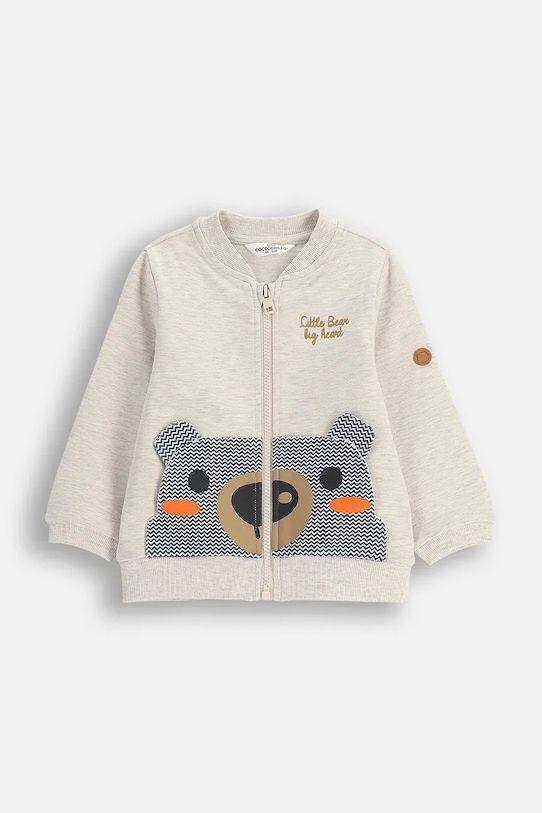 

Детская толстовка Coccodrillo, серый