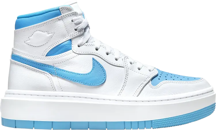 

Кроссовки Wmns Air Jordan 1 Elevate High 'White Dark Powder Blue', синий