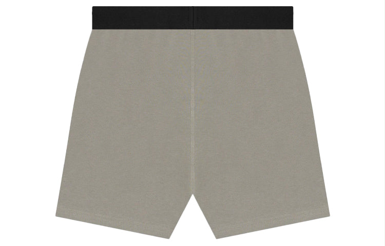 Спортивные шорты Fear of God Essentials SS21 Cotton-Blend Jersey Shorts Grey Flannel, серый — фото 3
