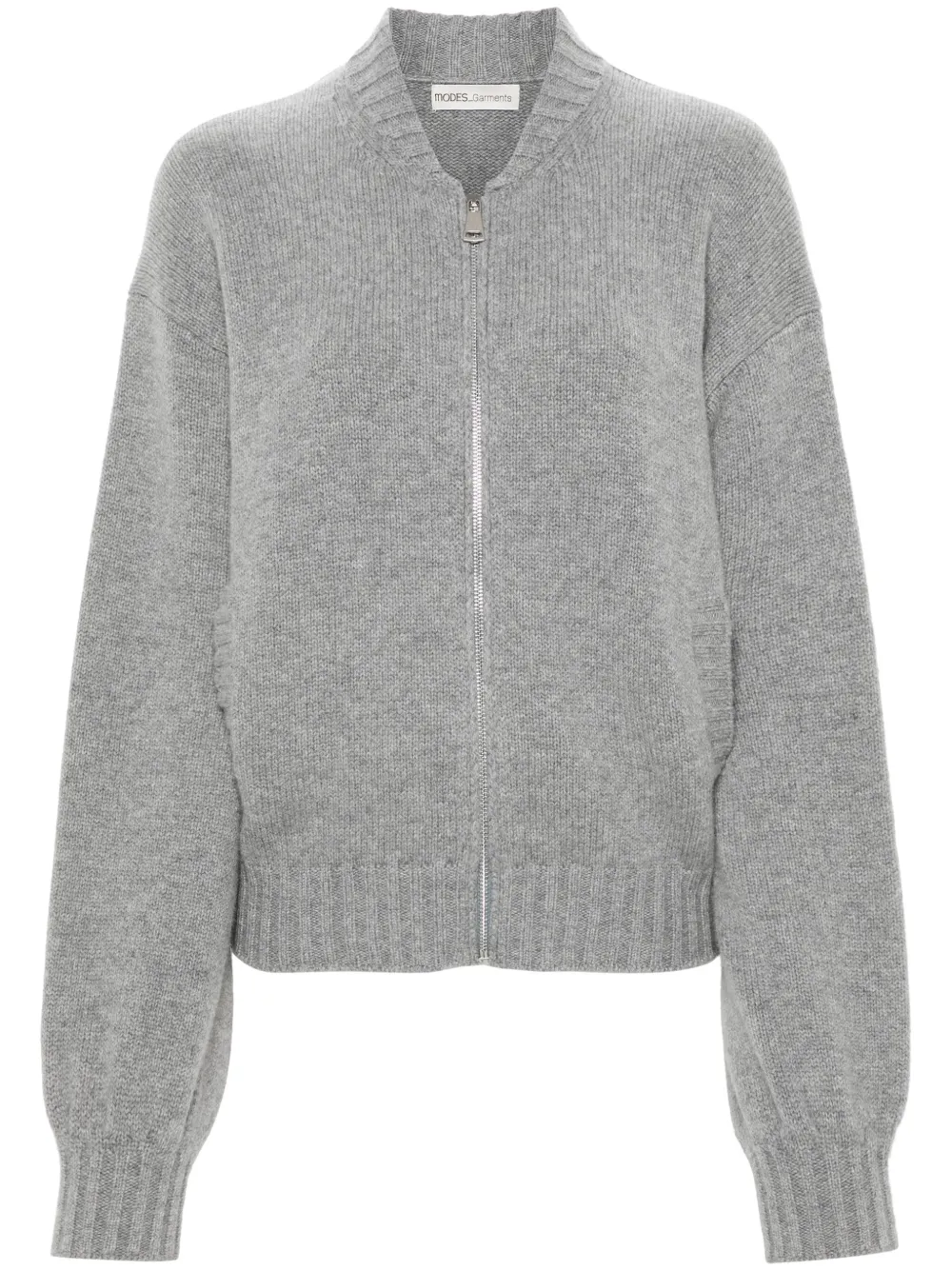

Кардиган тонкой вязки на молнии MODES GARMENTS, серый