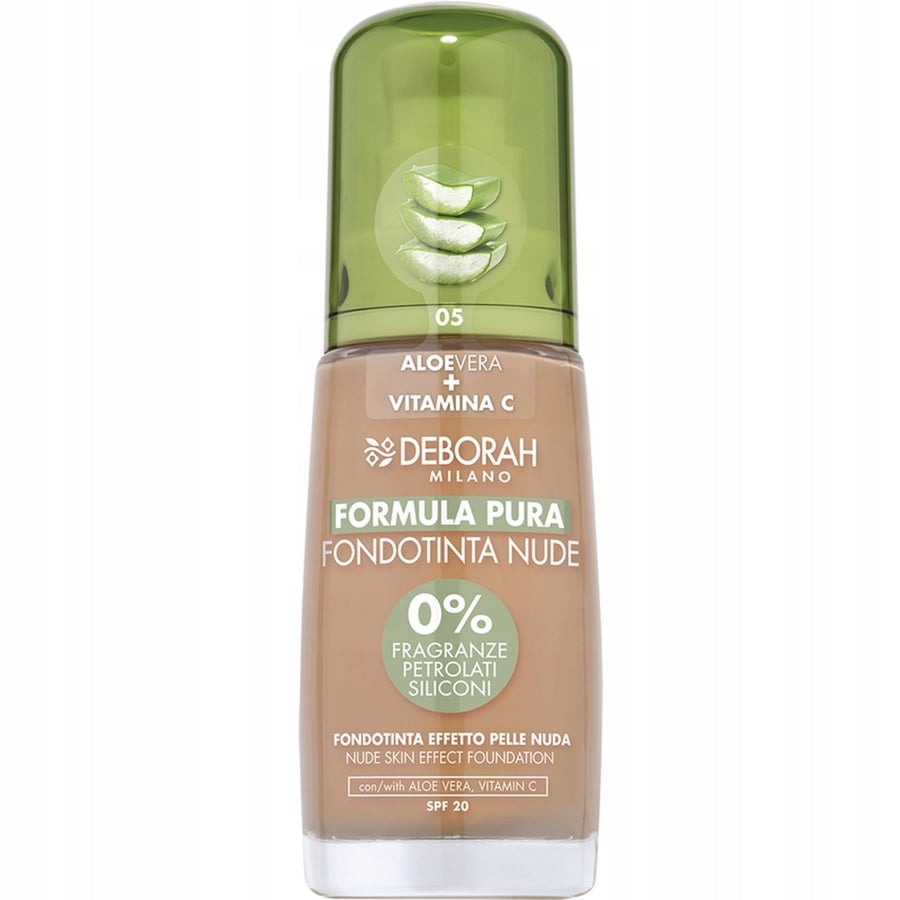 

FDT Liquido Puro 0% Nudo 05 Foundation - Deborah