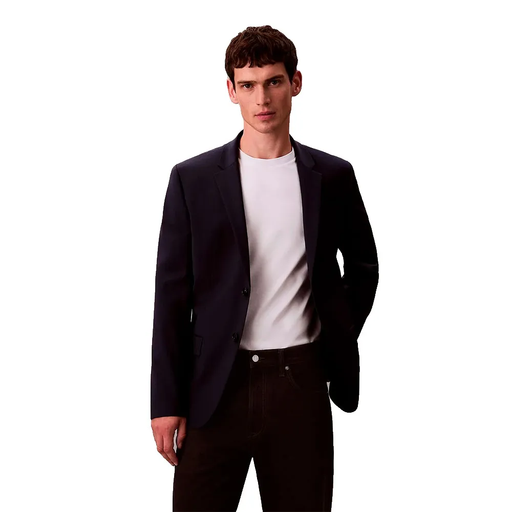 

Блейзер Calvin Klein Tropical Slim Fit, черный