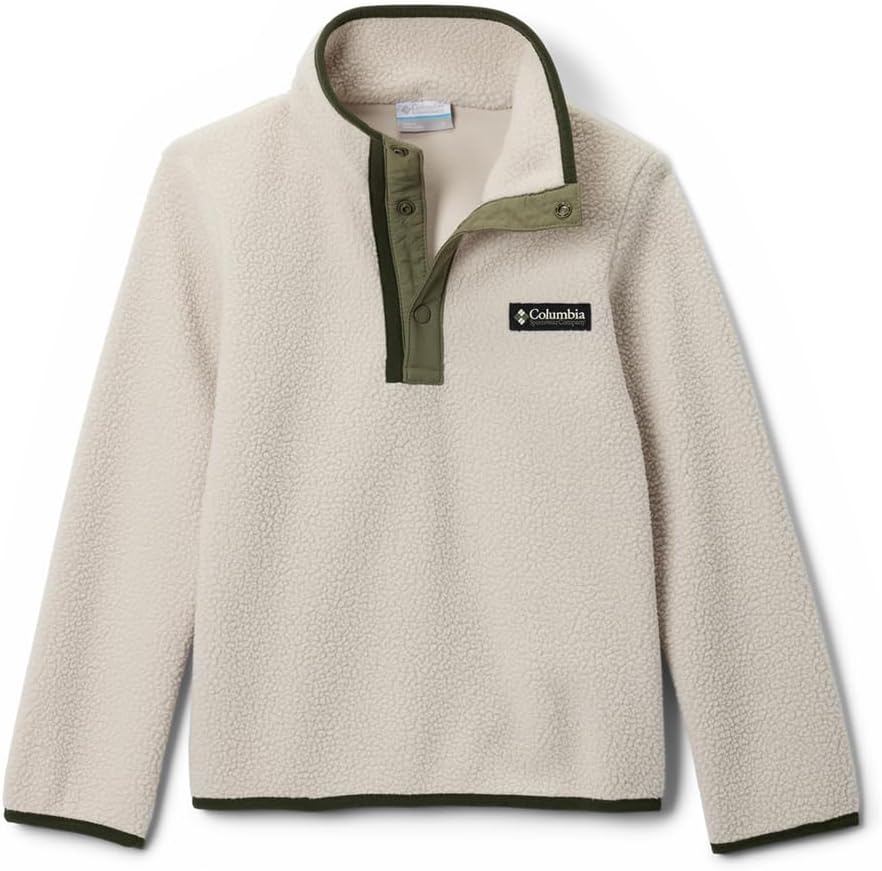 

Columbia девочки Helvetia Ii Half Snap Fleece (Little Kid/Big Kid), Dark Stone/Stone Green