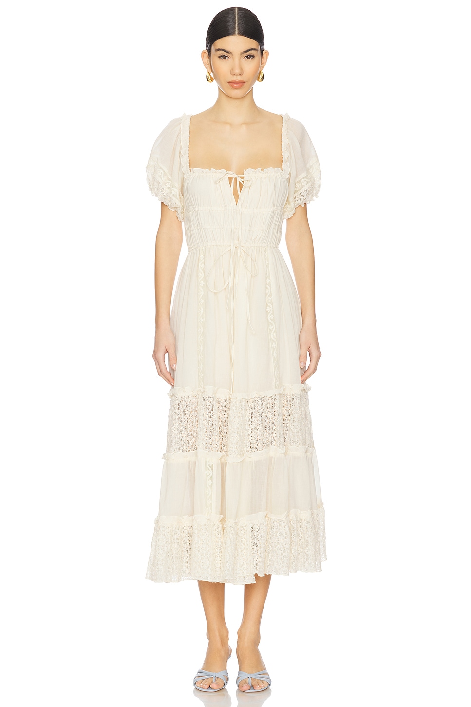 

Платье миди "Falling sun" от Free People, tea