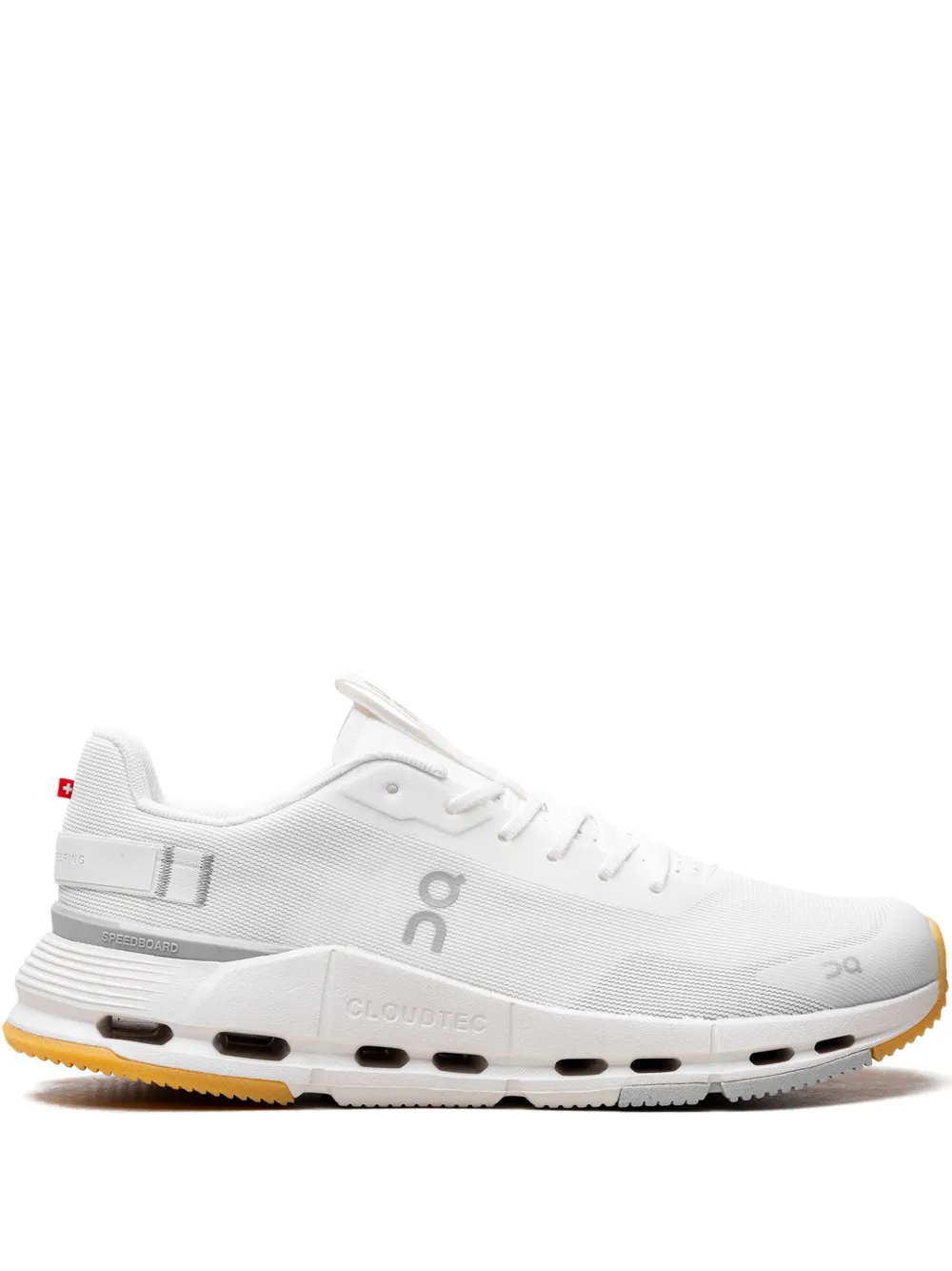 Кроссовки Cloudnova Form 2 White/Ivory On Running, белый