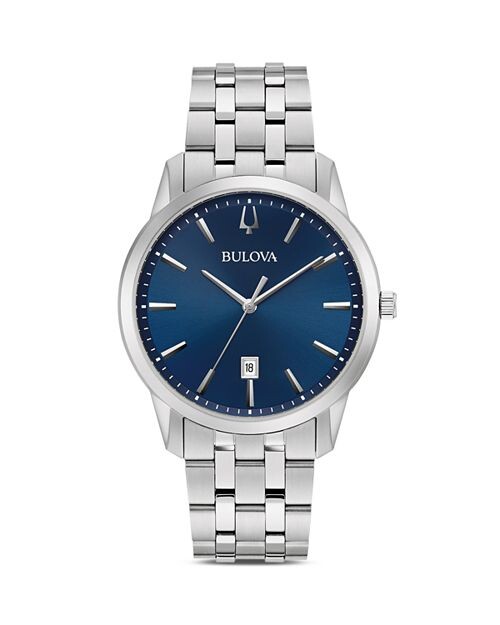 

Часы Саттон, 40 мм Bulova, цвет Silver