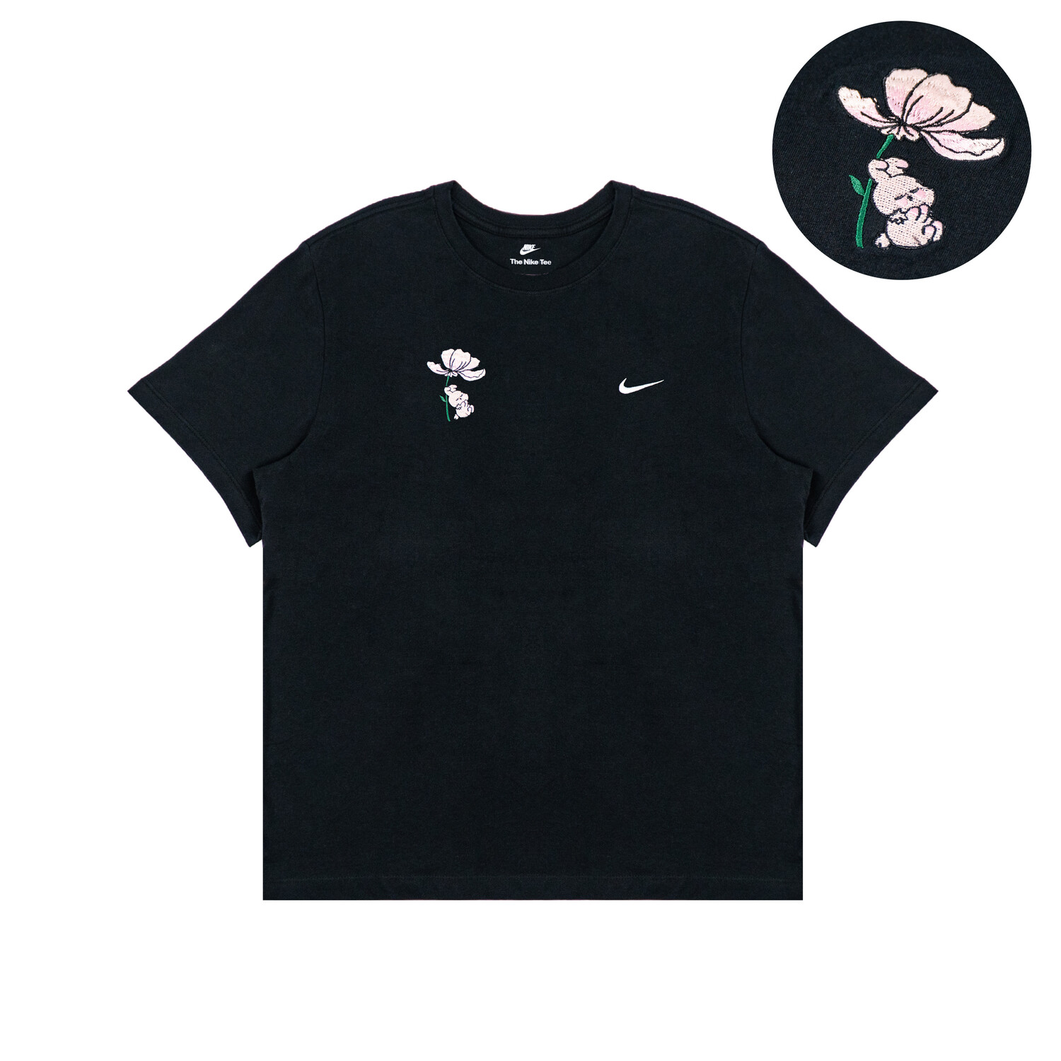 

Футболка унисекс черная Nike, черный