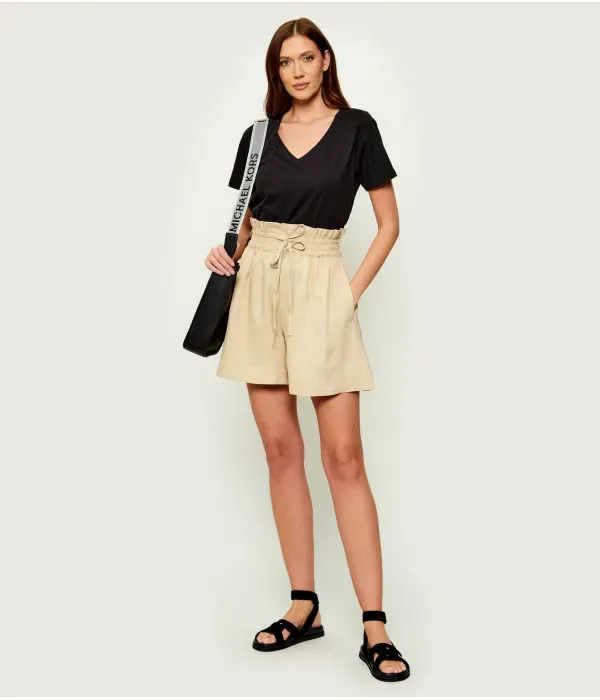 Шорты C_Tacolina relaxed fit Boss Orange, бежевый — фото 2