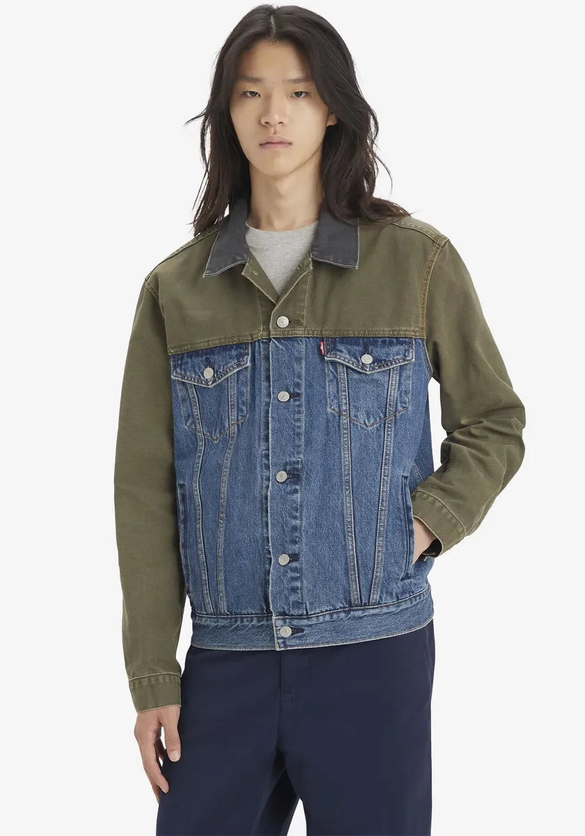 

Джинсовая куртка Levi's "VINTAGE FIT TRUCKER JKT", с нагрудными карманами, цвет Levels To This