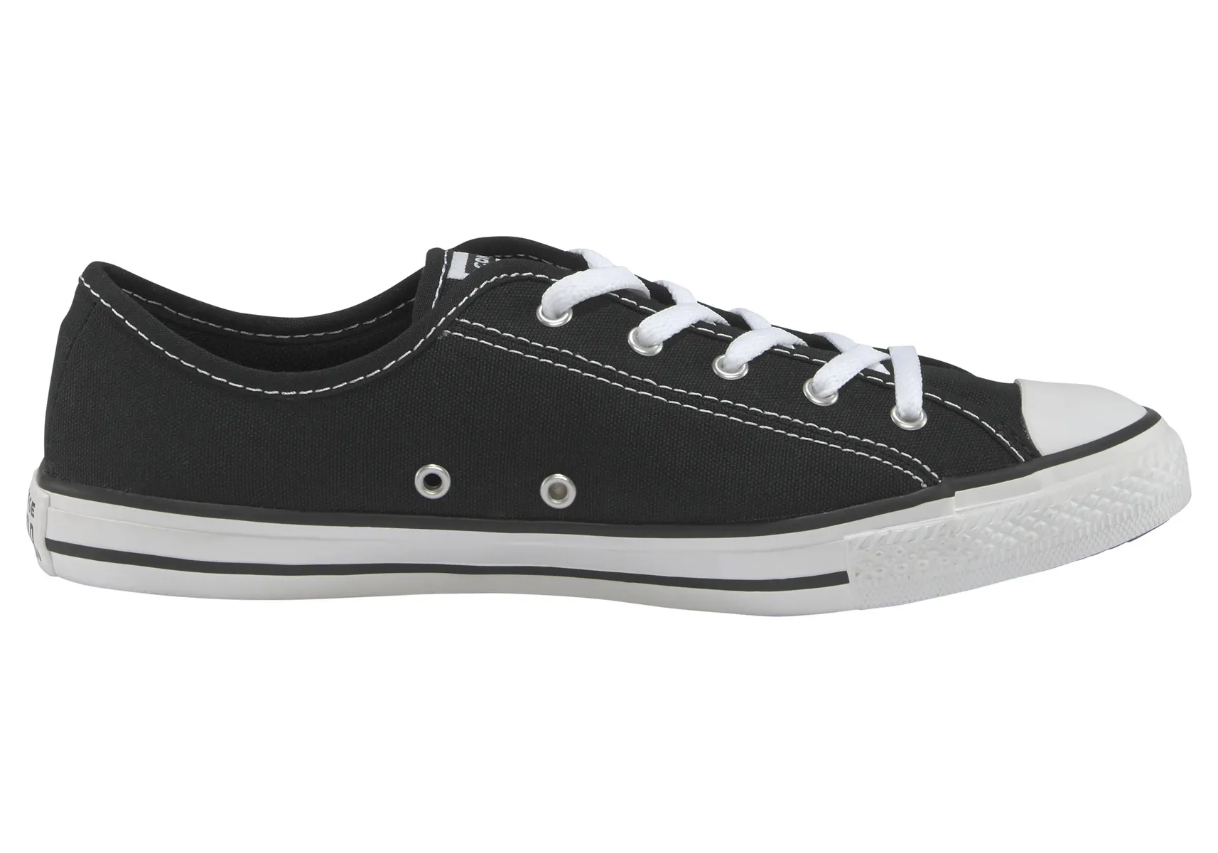 Кроссовки Converse "Chuck Taylor All Star Dainty GS Basic Canvas Ox", белый — фото 3