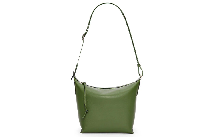 

Кожаный мессенджер Cubi Soft Smooth Cow, наплечная сумка, кроссбоди Trumpets Men's Forest Green LOEWE
