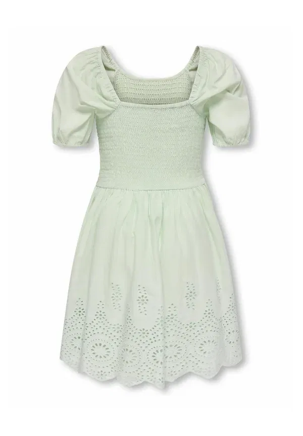 Платье kogbondi kurzes kleid day dress Only Girls, зеленый — фото 4