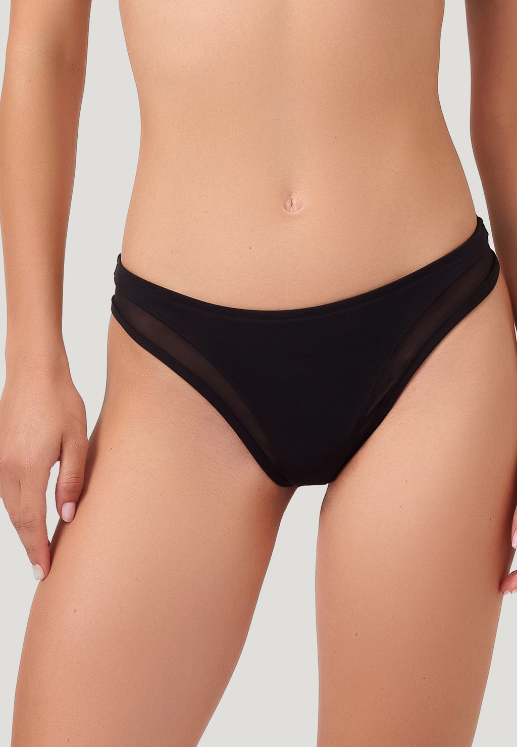 

Плавки бикини SHEER OPAQUE BRAZILIEN Wolford, черный