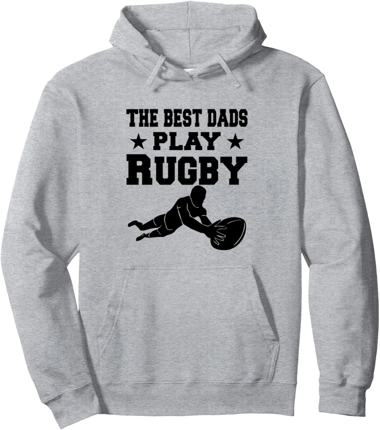 

Регби - Лучший папа играет в регби! Толстовка Rugby Player Daddy Rugby Daddy, серый