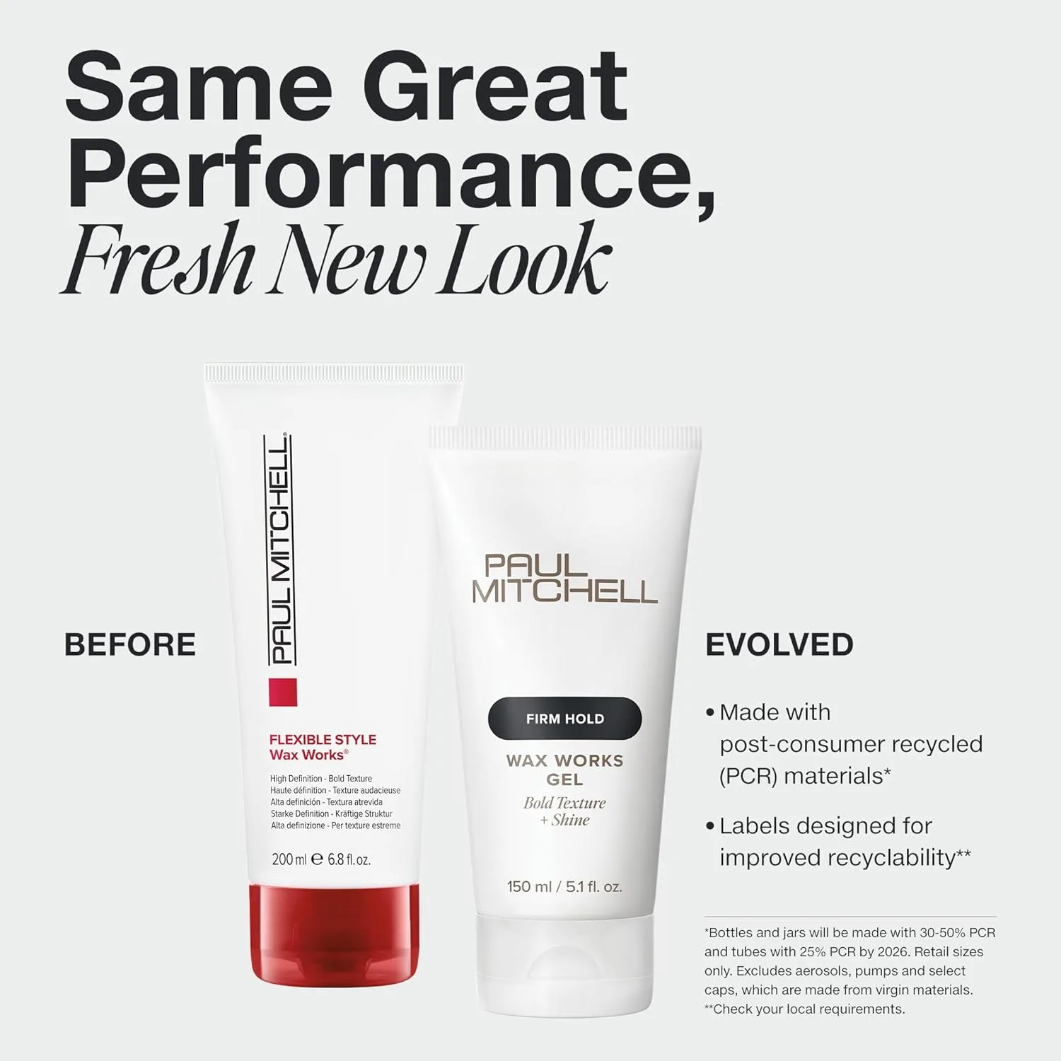 Гель для волос Paul Mitchell Wax Works, гибкая фиксация, выразительная текстура и блеск, для всех типов волос, 140 мл — фото 2