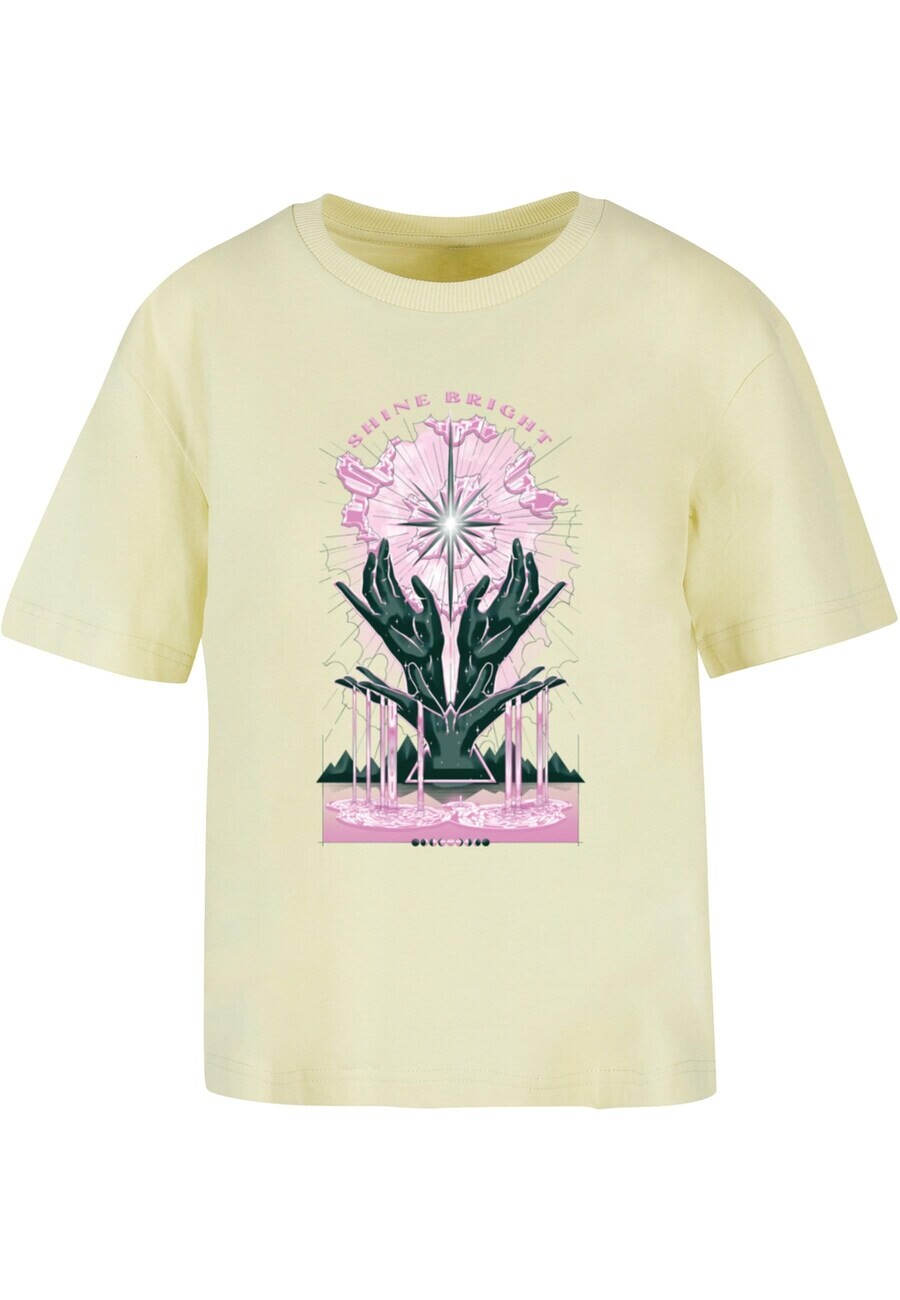 

Футболка Mister Tee Shirt Shine Bright, цвет light yellow