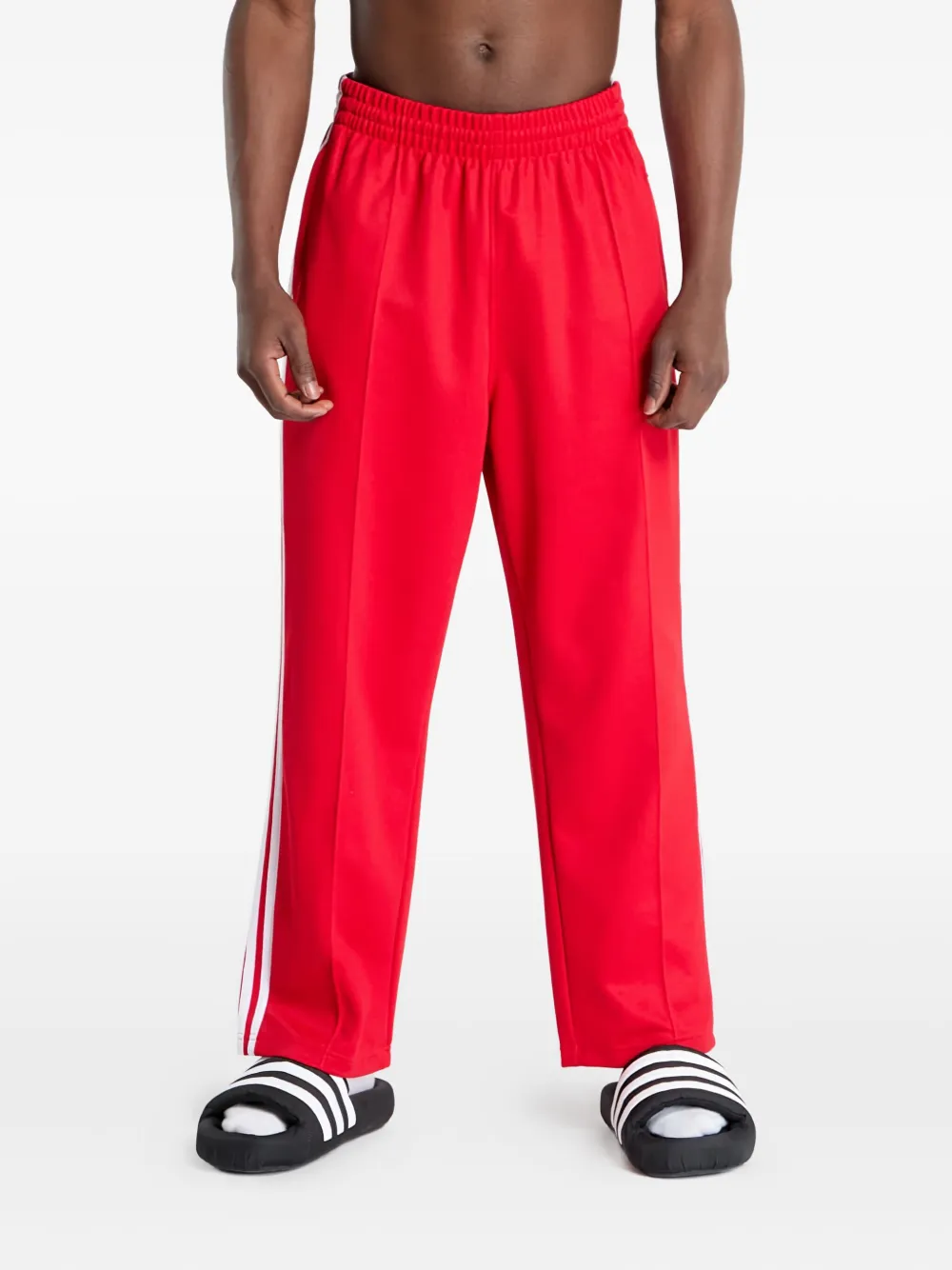 

Брюки-треники Adicolor свободного кроя Adidas, красный