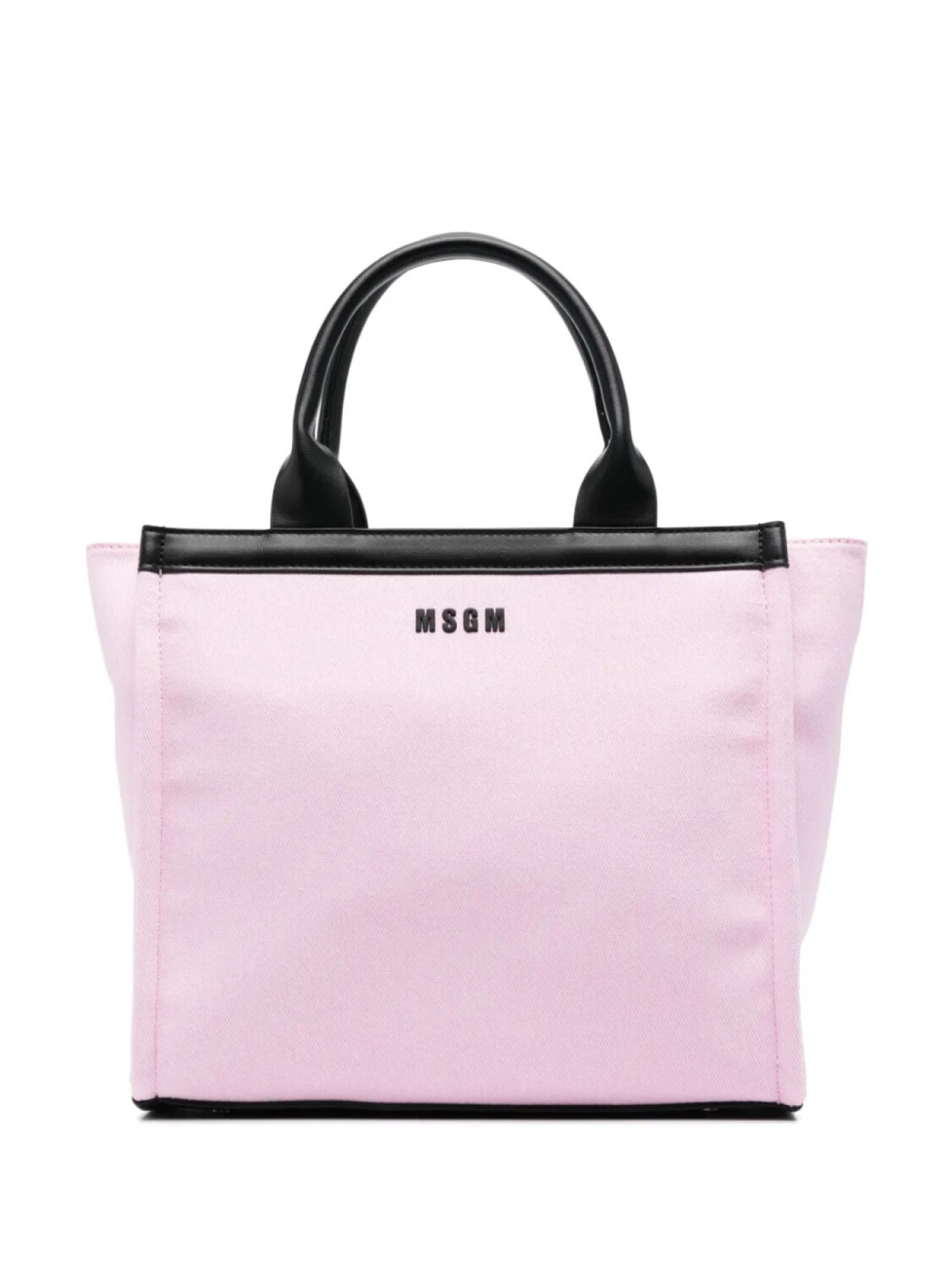 

MSGM Kids сумка-тоут с логотипом, розовый