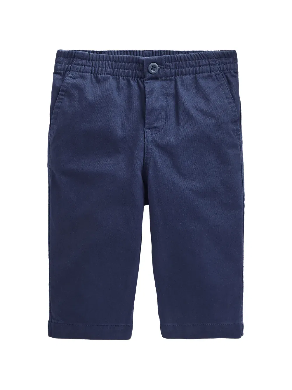 Брюки с эластичным поясом и вышитым логотипом Polo Ralph Lauren Kids, синий