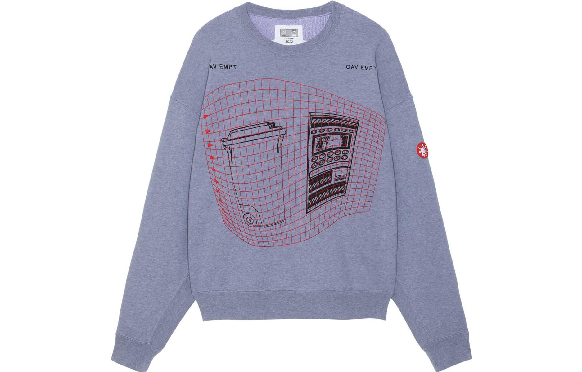 

Мужская толстовка Cav Empt, Фиолетовый