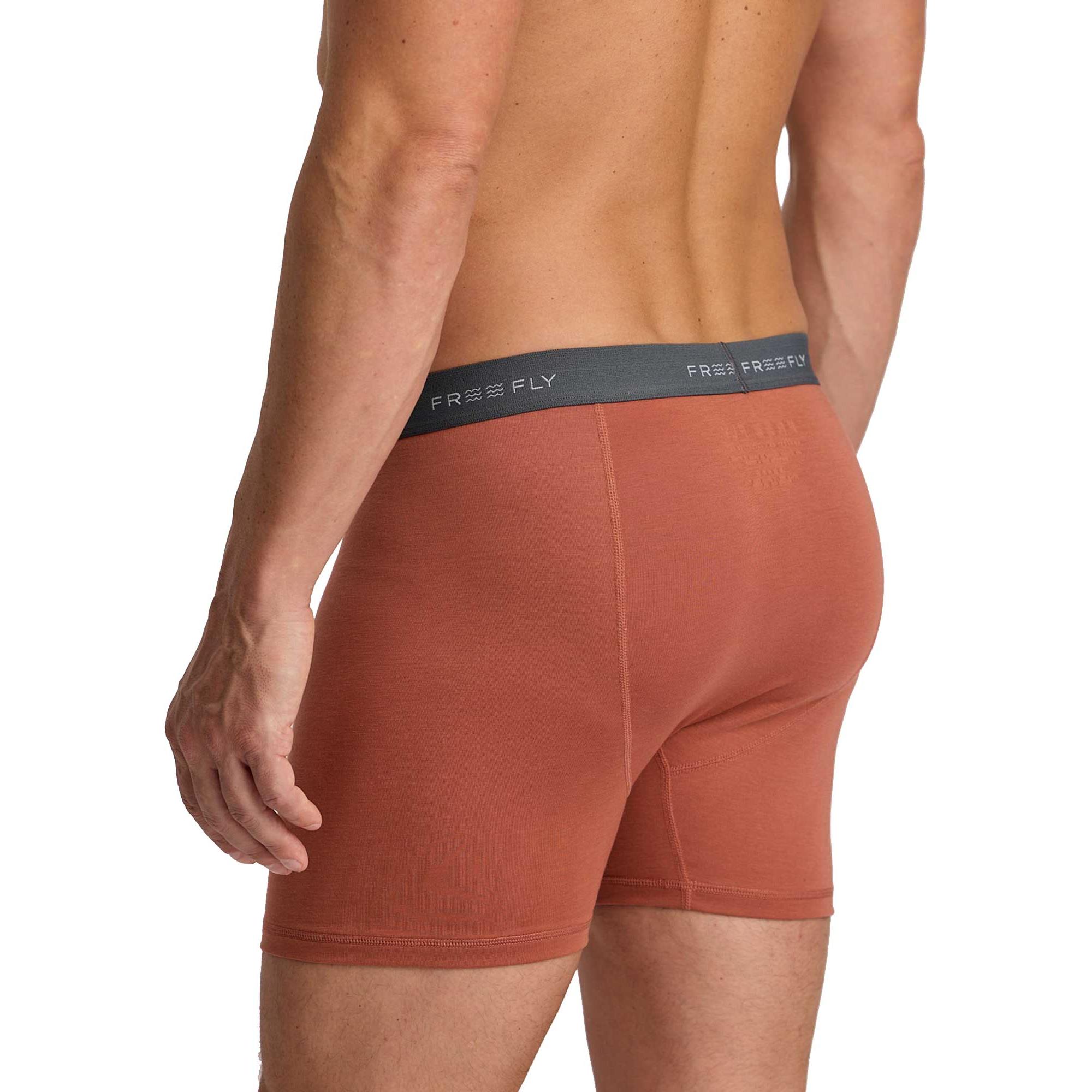 

Мужские боксерские трусы Bamboo Motion Free Fly, Redwood