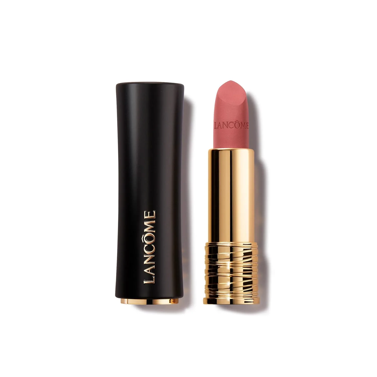Матовая помада Lancôme L'Absolu Rouge Drama, ультраматовое покрытие, 8-часовое покрытие, керамиды, гиалуроновая кислота, экстракт розы для увлажнения и комфорта, стойкая к размазыванию., 274 French Tea