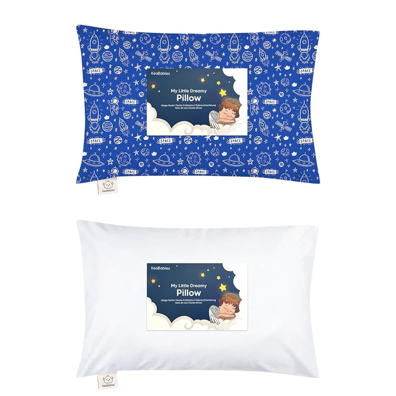 

Kea Подушка для малышей с наволочкой - 13x18 My Little Dreamy Pillow, хлопковые подушки для сна для малышей, детские подушки, дорожные подушки, мини-подушка, детская подушка, подушка для детской кроватки KeaBabies