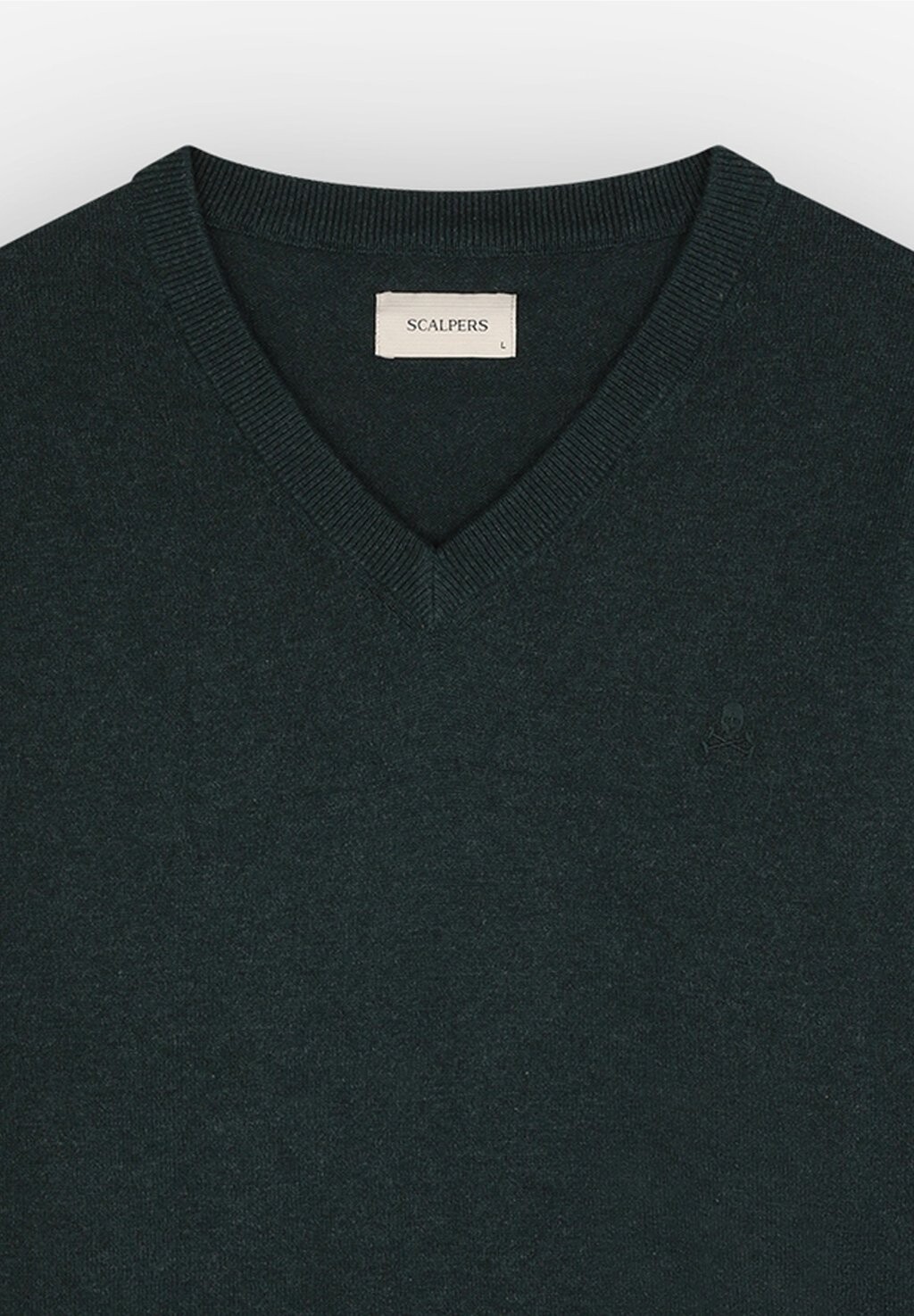 

Джемпер V NECK Scalpers, темно-зеленый