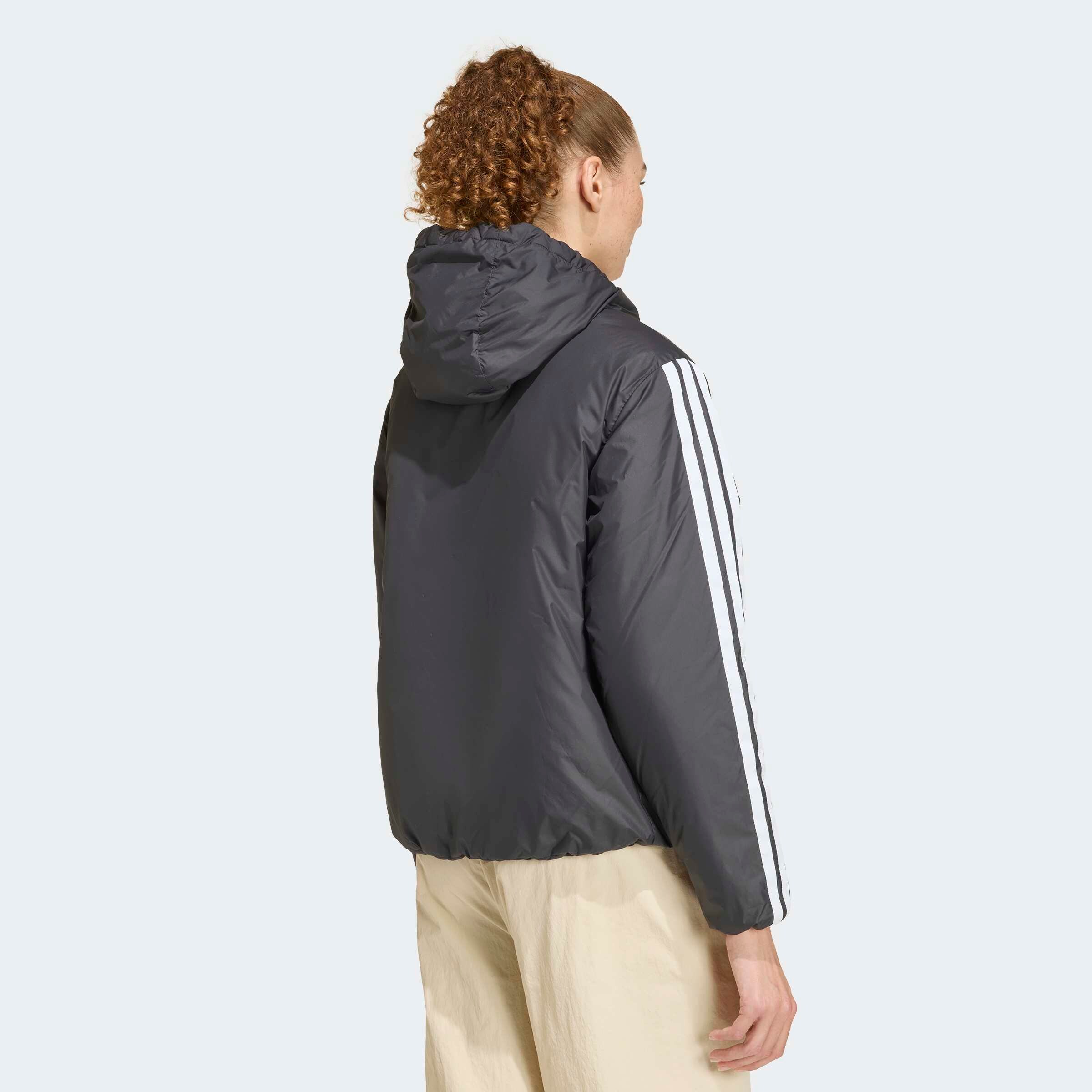 Adidas Sportswear Спортивная куртка в черном цвете — фото 4
