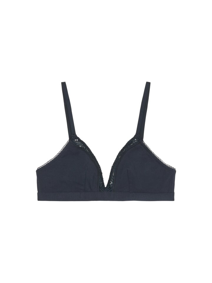 

Бюстгальтер без косточек Marc O'Polo Bralette Fashion Essentials, темно-синий