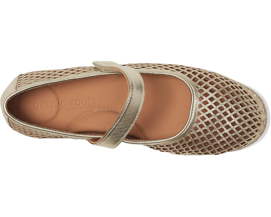 Балетки Gentle Souls by Kenneth Cole Sienna, цвет Soft Gold Leather — фото 2