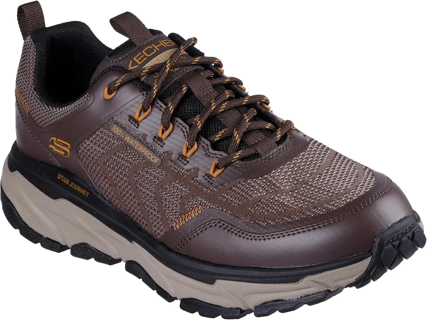 Мужские кроссовки Skechers D'lux Journey-Power Draft, коричневый