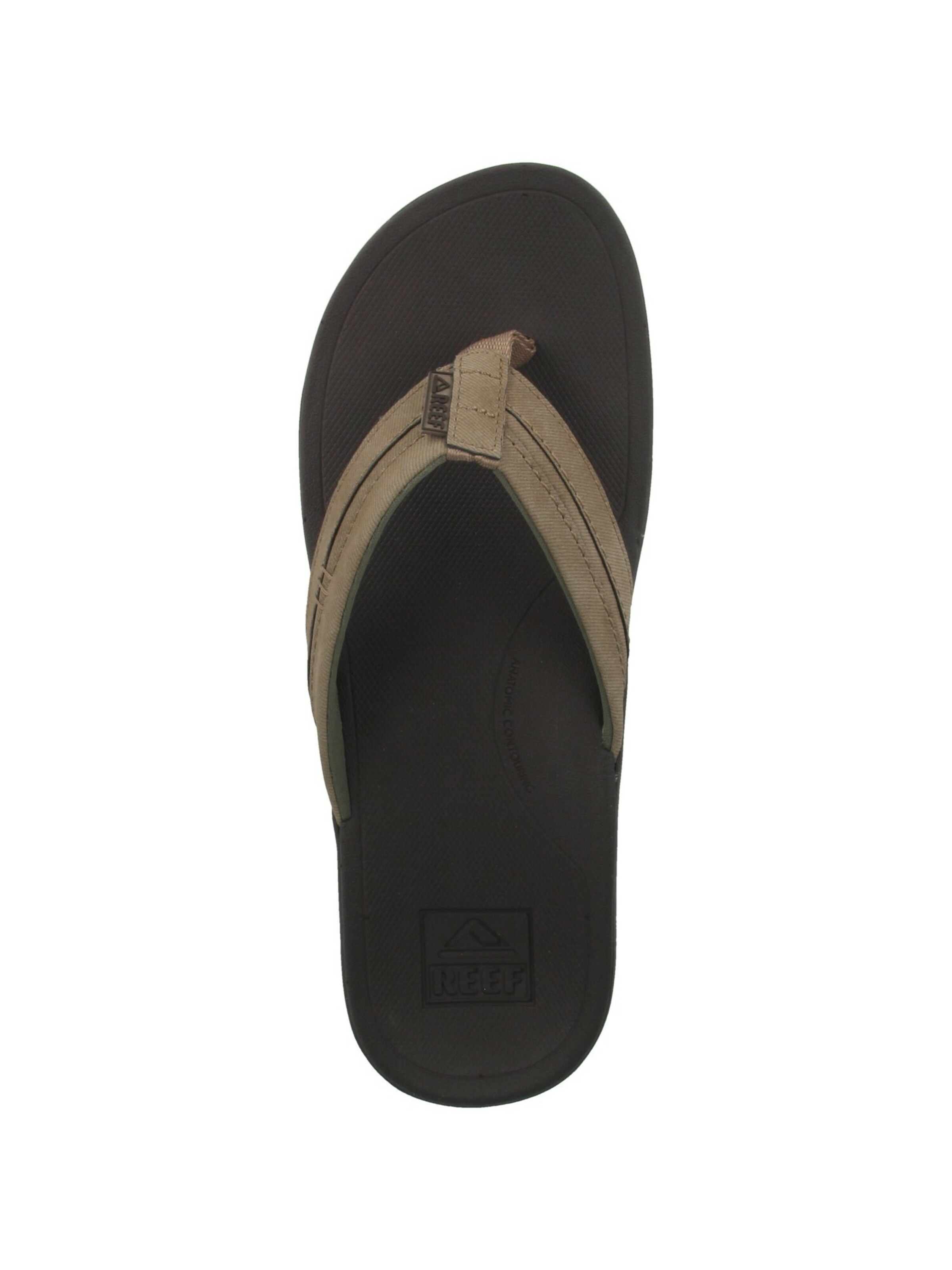REEF Пляжные и бассейновые тапочки 'Ortho Bounce' в цвете Chocolate, Light Brown — фото 3