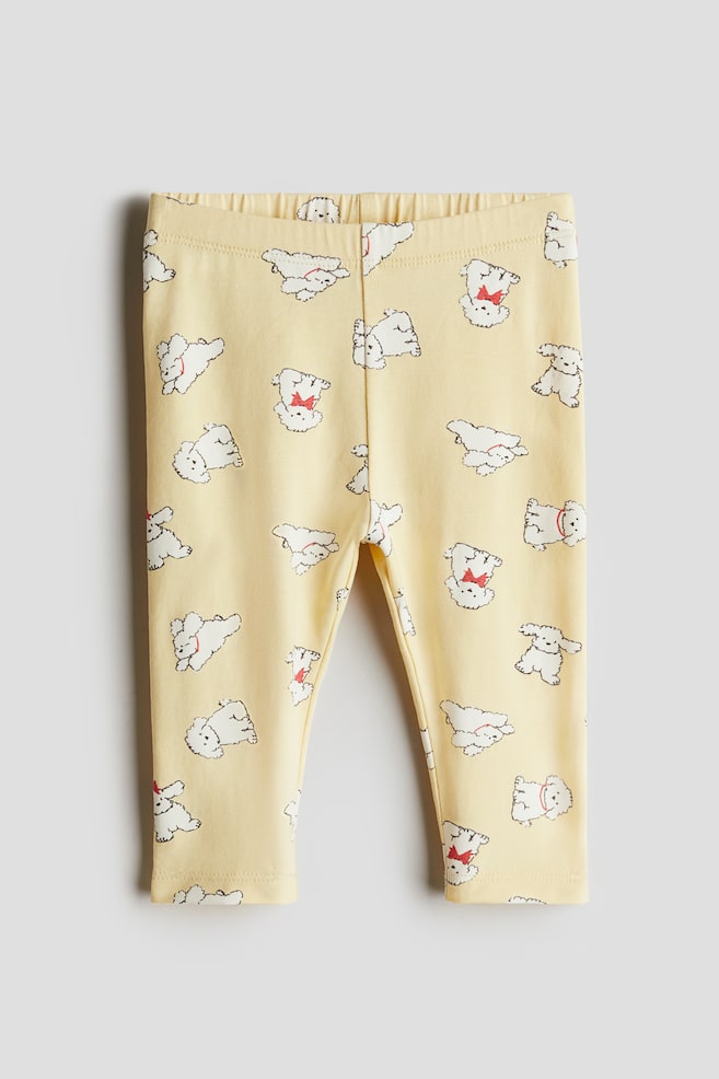 

Леггинсы из хлопка с принтом H&M, мультиколор
