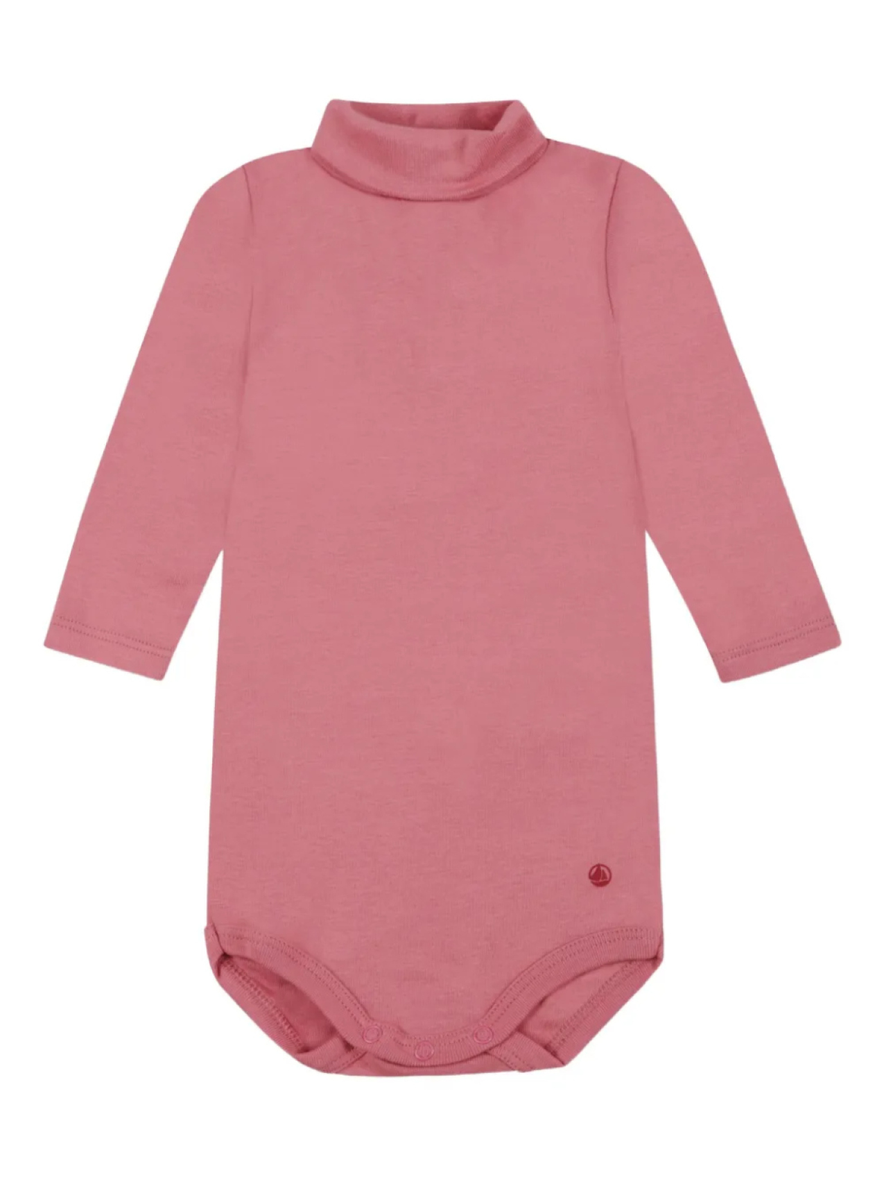 Petit Bateau боди из органического хлопка, розовый