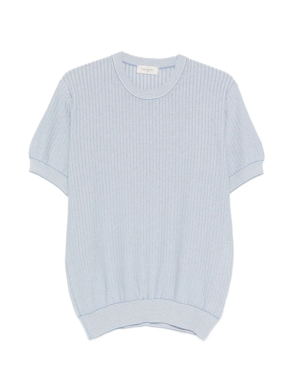 

Полосатый топ Piacenza Cashmere, синий