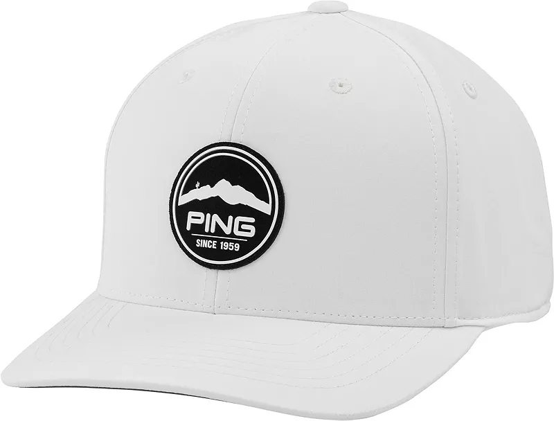 

Мужская кепка для гольфа PING Honors, белый