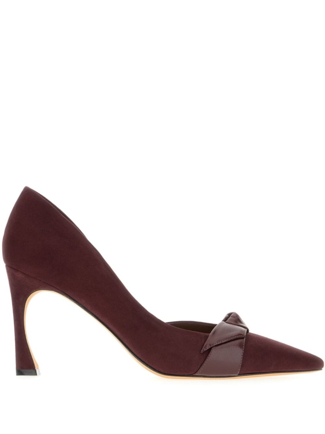 

Туфли из замши 90 мм Alexandre Birman, красный