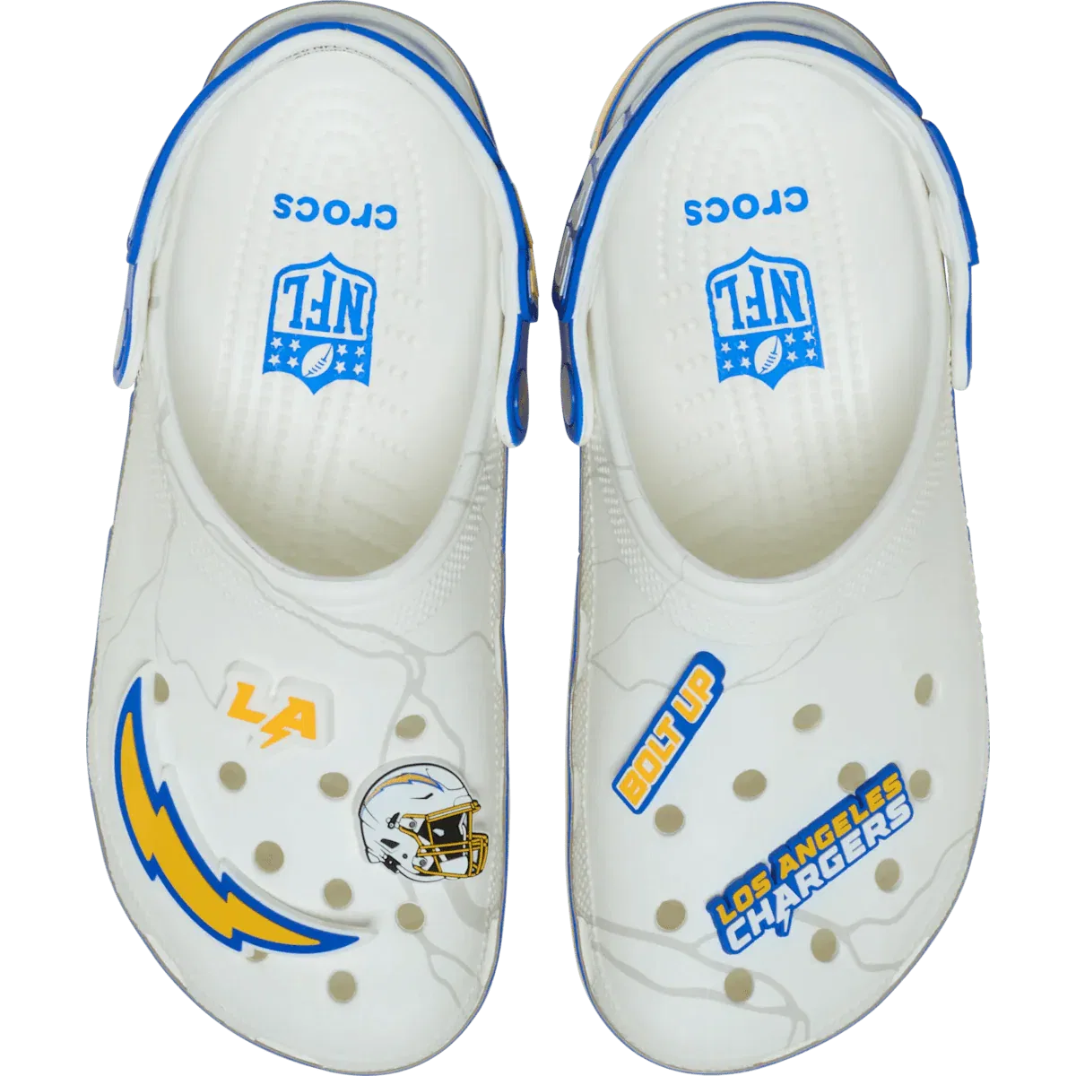 Классические сабо NFL Los Angeles Chargers Crocs, Multi